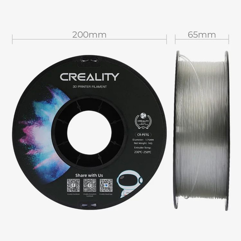 Creality PETG Filament 1.75mm 1Kg Creality PETG Filament 1.75mm 1Kg