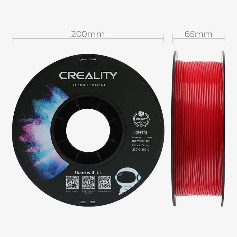 Creality PETG Filament 1.75mm 1Kg Creality PETG Filament 1.75mm 1Kg